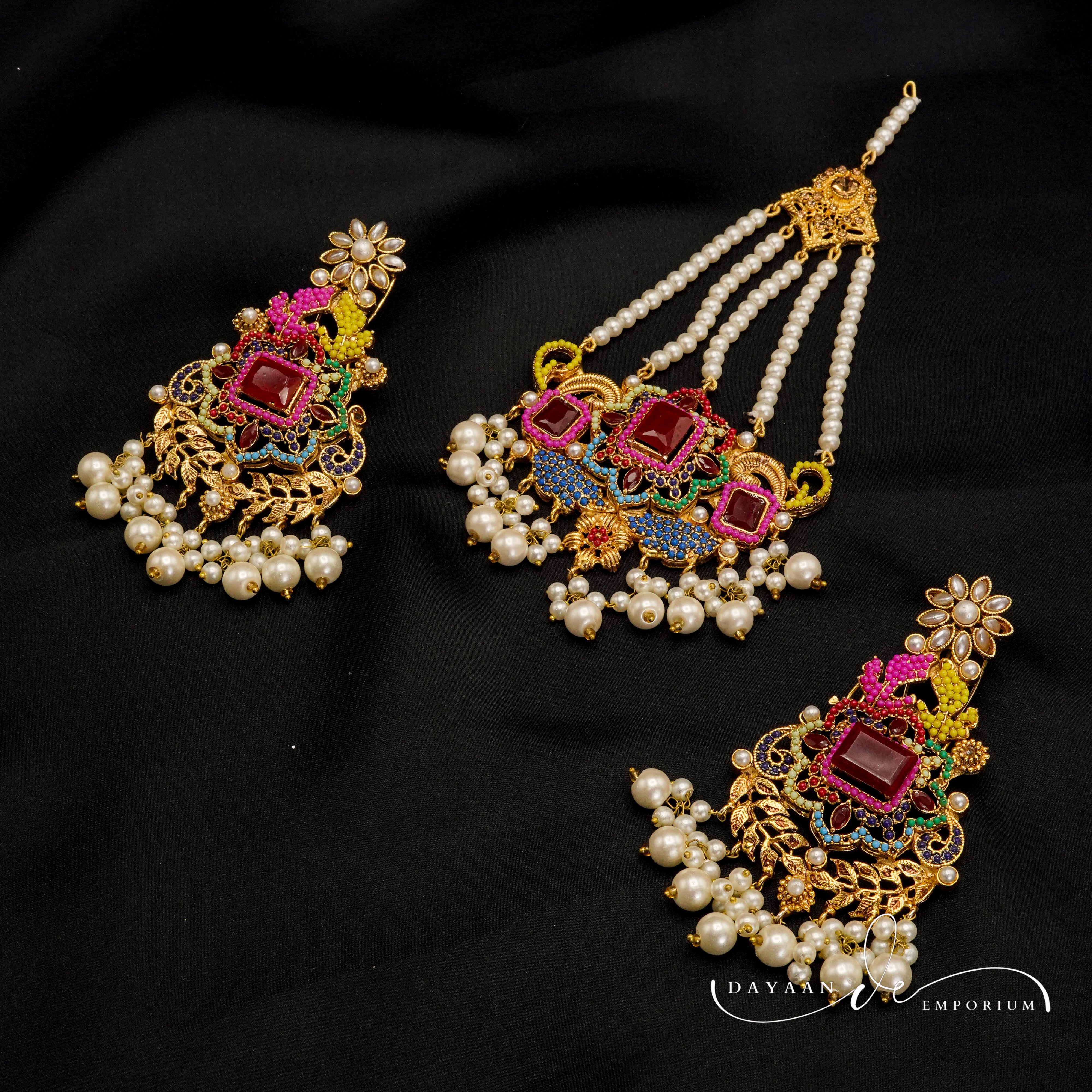Complete Bridal Necklace Set JS-43