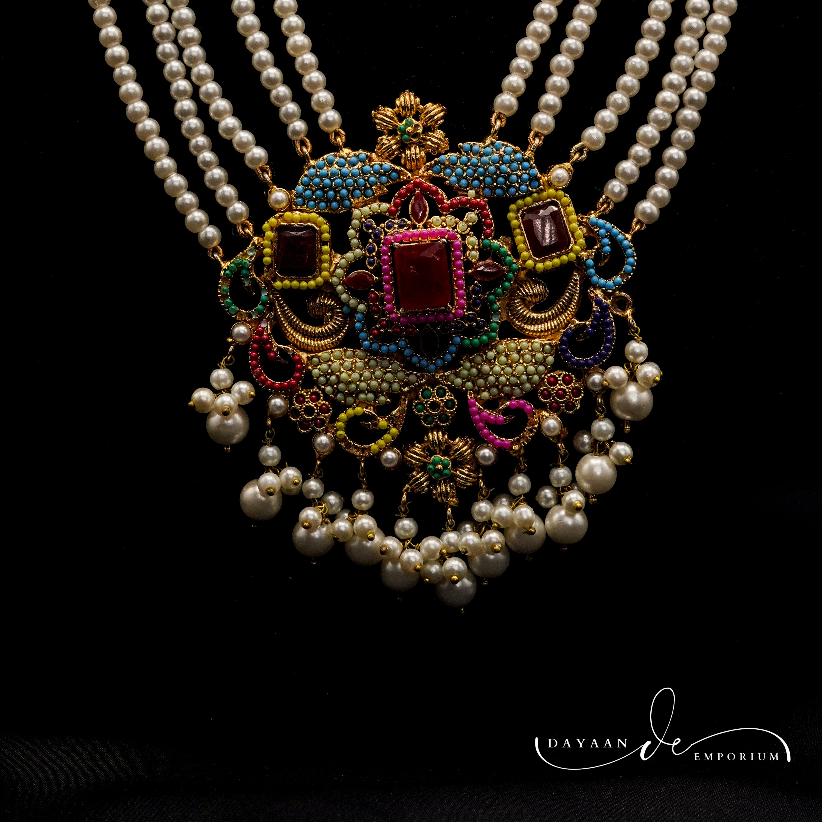 Complete Bridal Necklace Set JS-43