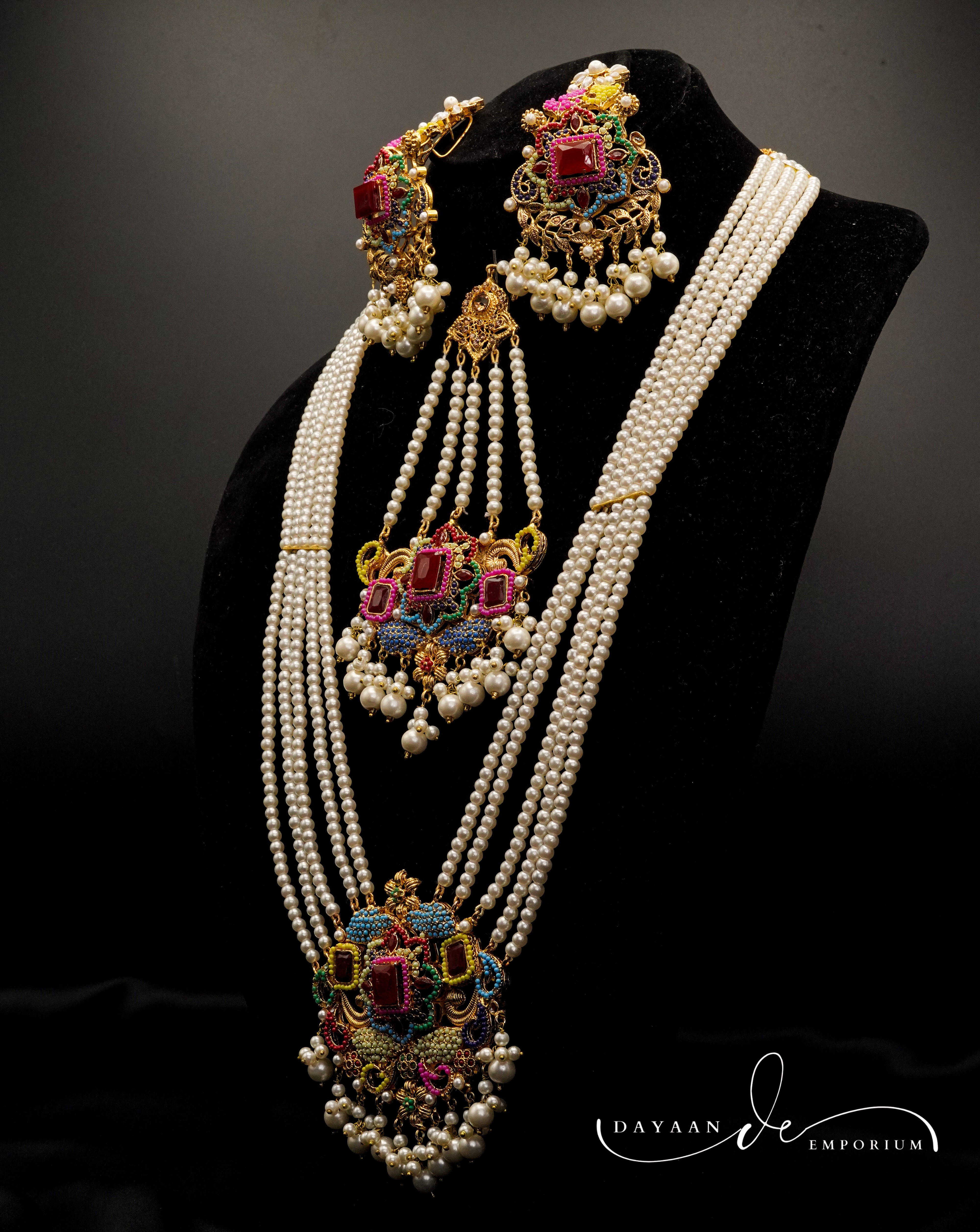 Complete Bridal Necklace Set JS-43
