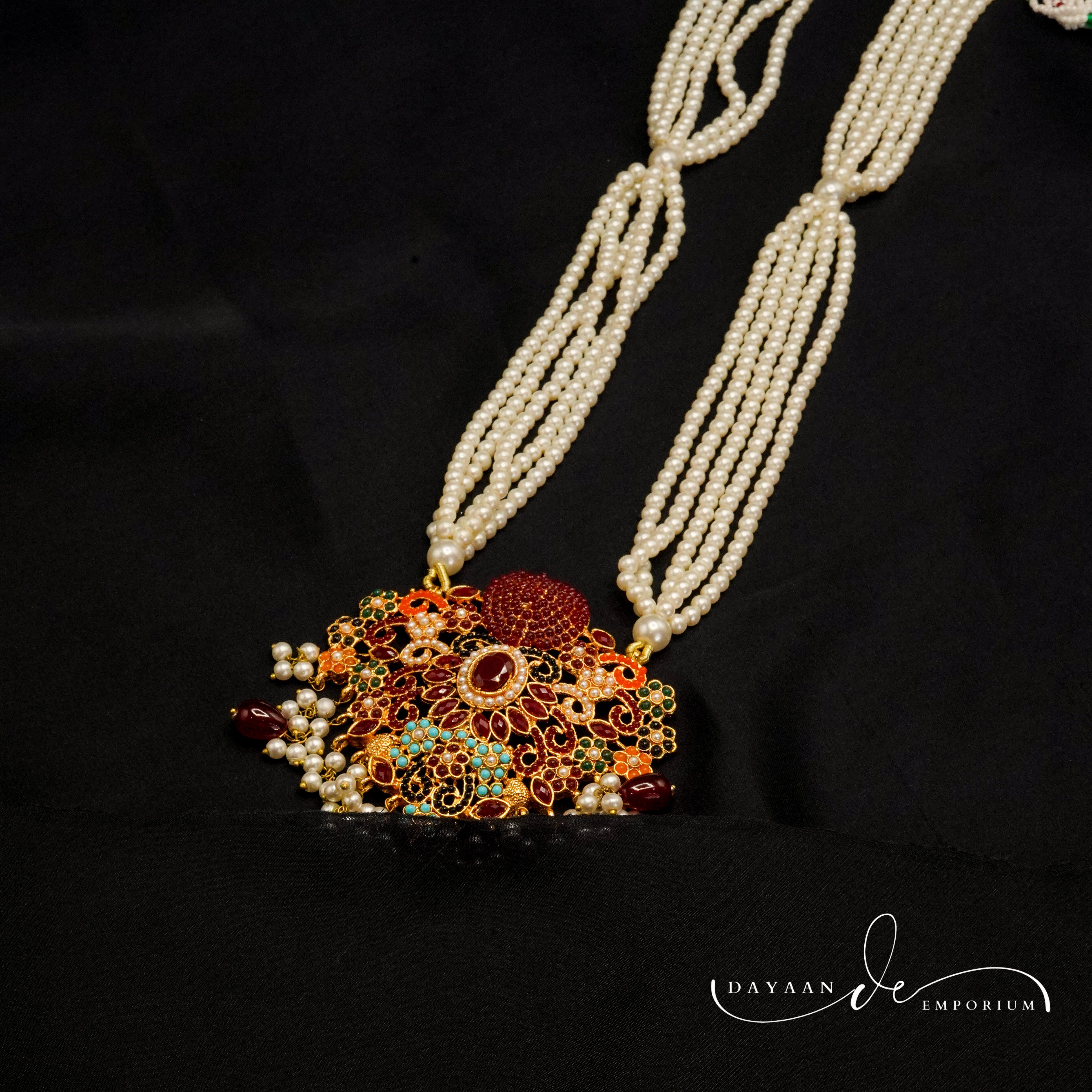 Complete Bridal Necklace Set  JS-54