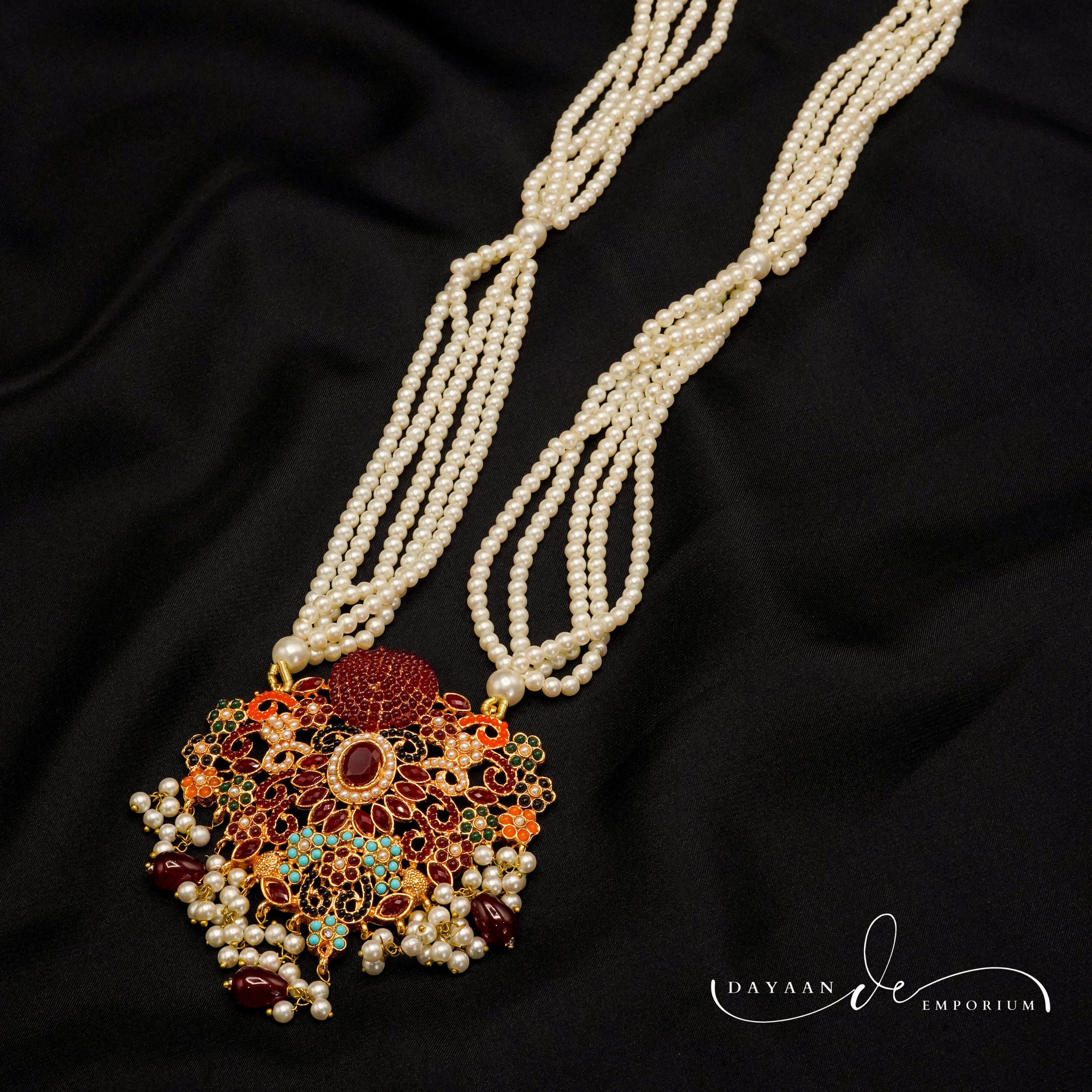 Complete Bridal Necklace Set  JS-54