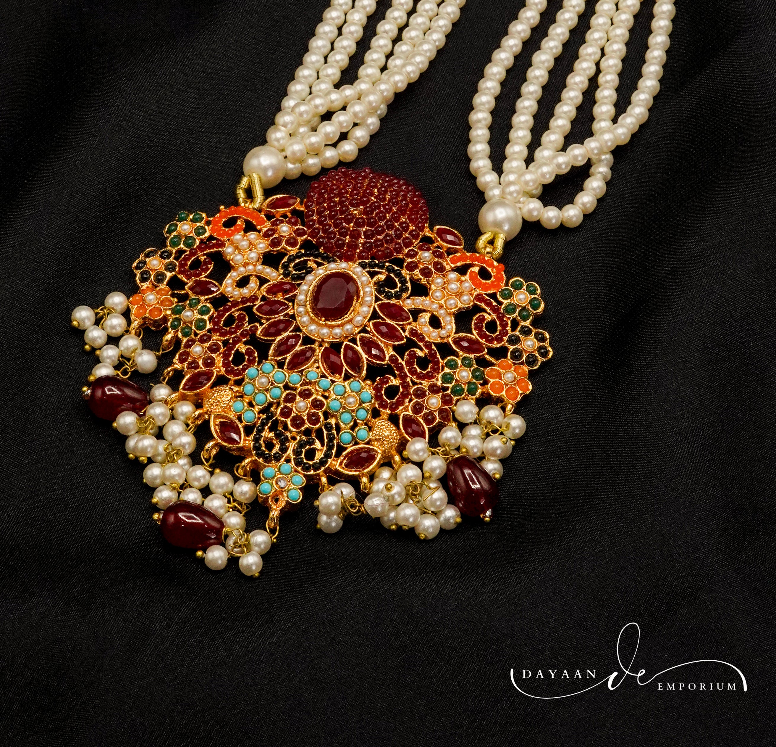 Complete Bridal Necklace Set  JS-54