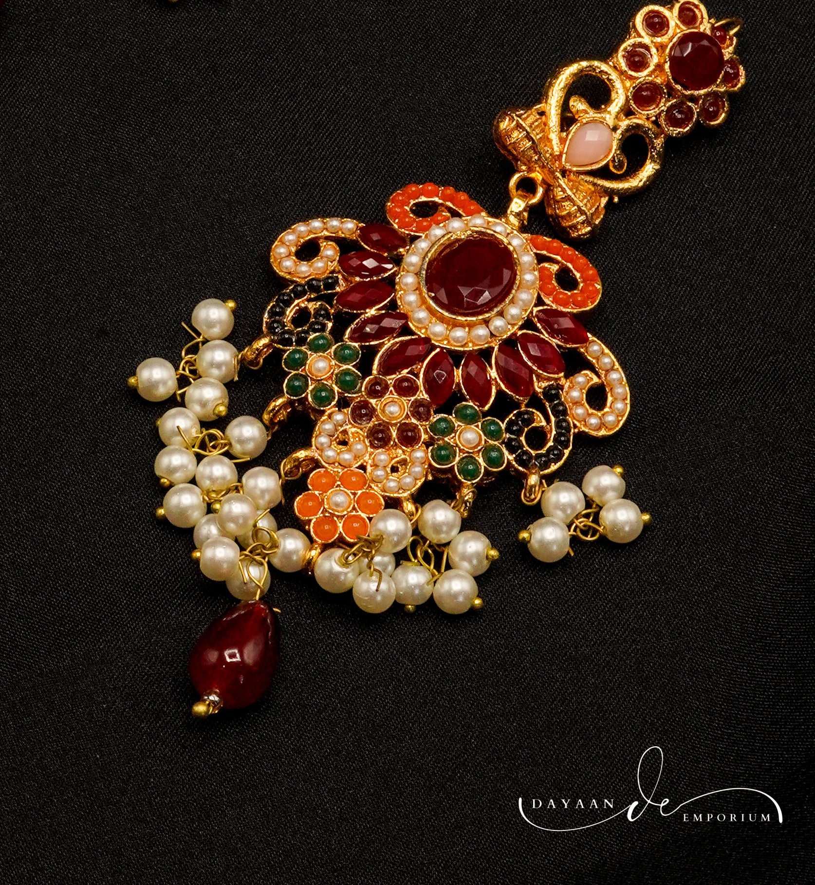Complete Bridal Necklace Set  JS-54
