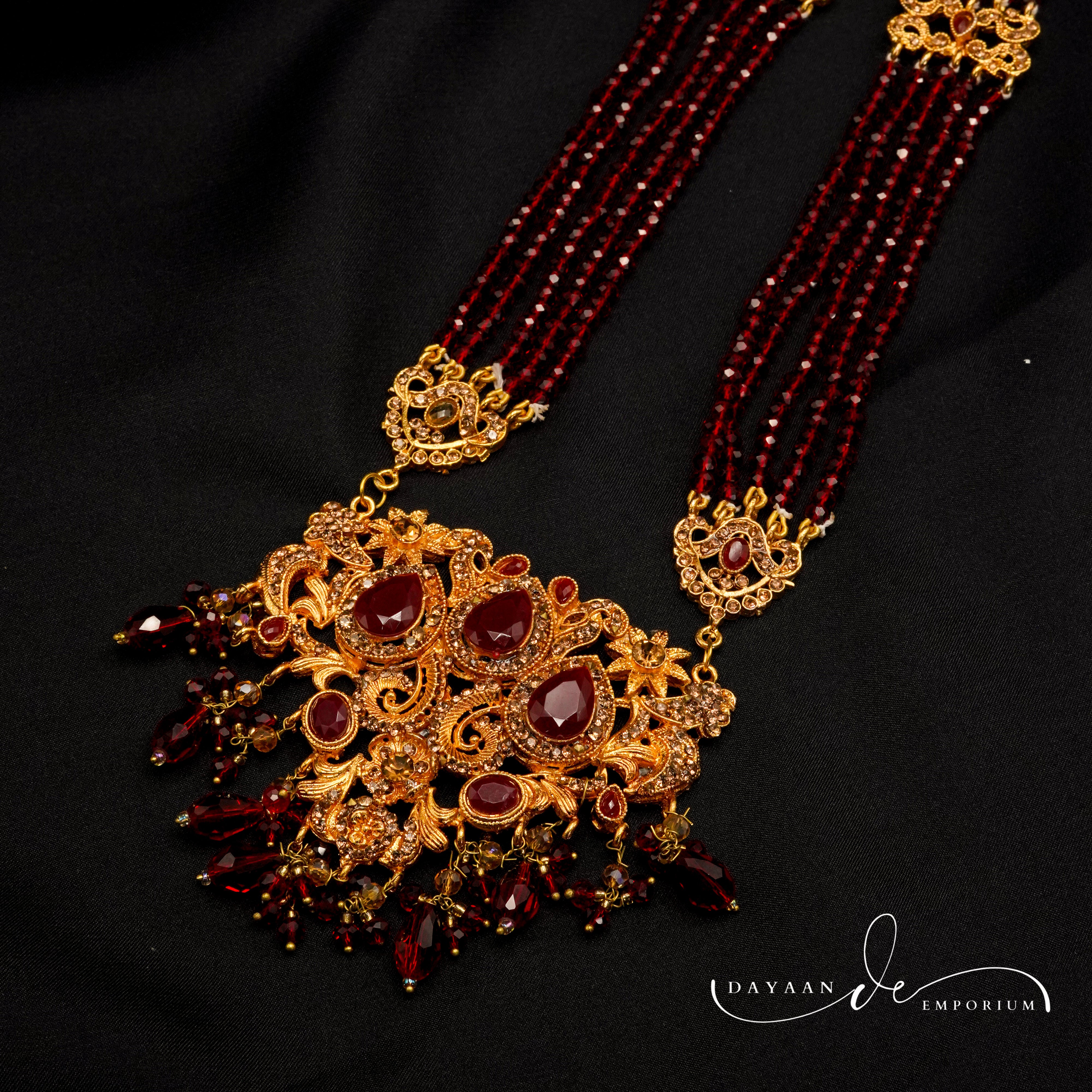 Complete Bridal Necklace Set JS-56