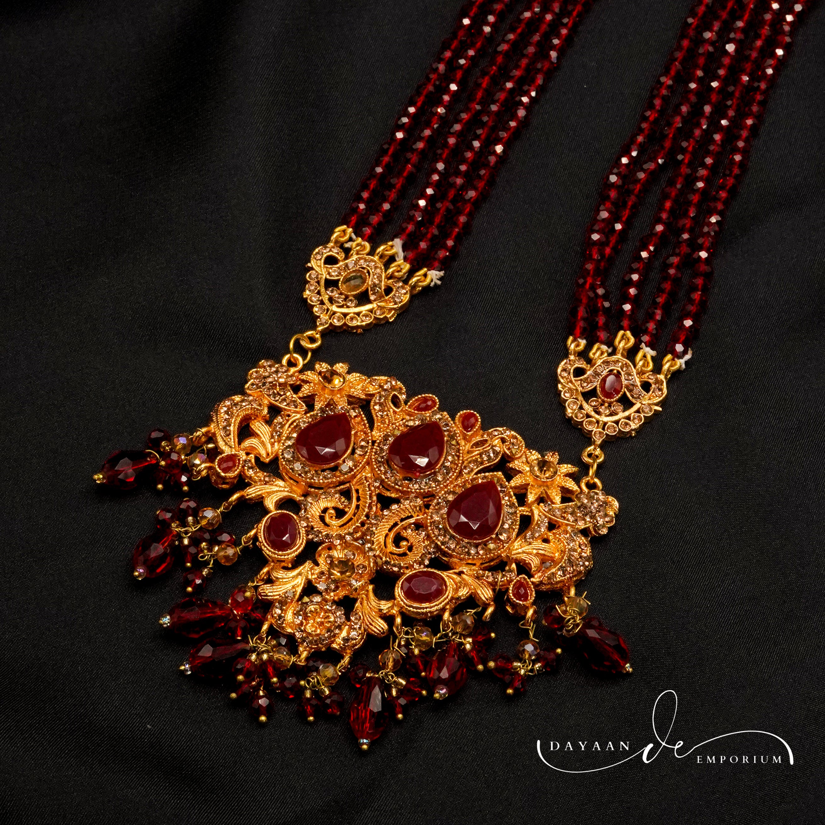 Complete Bridal Necklace Set JS-56