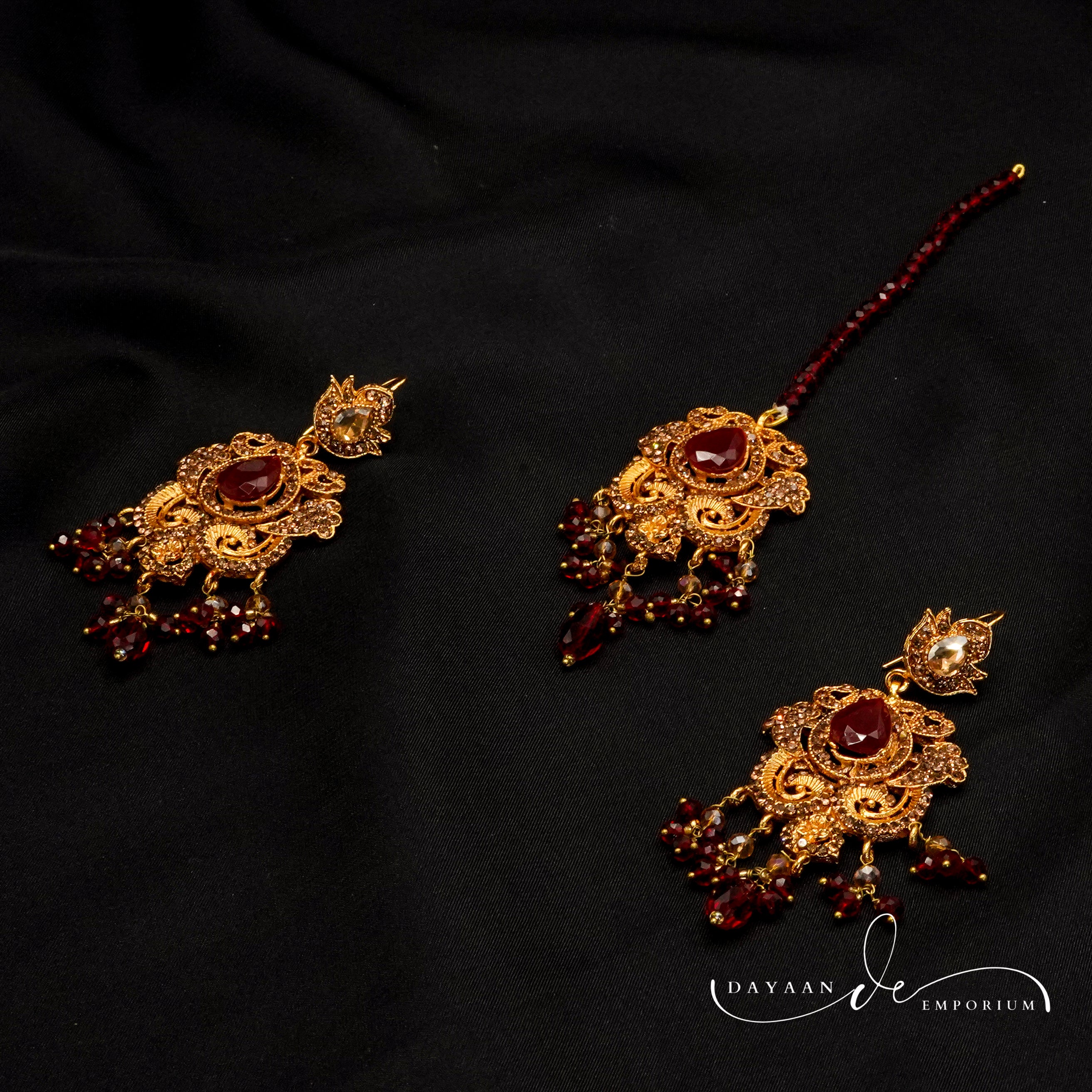 Complete Bridal Necklace Set JS-56