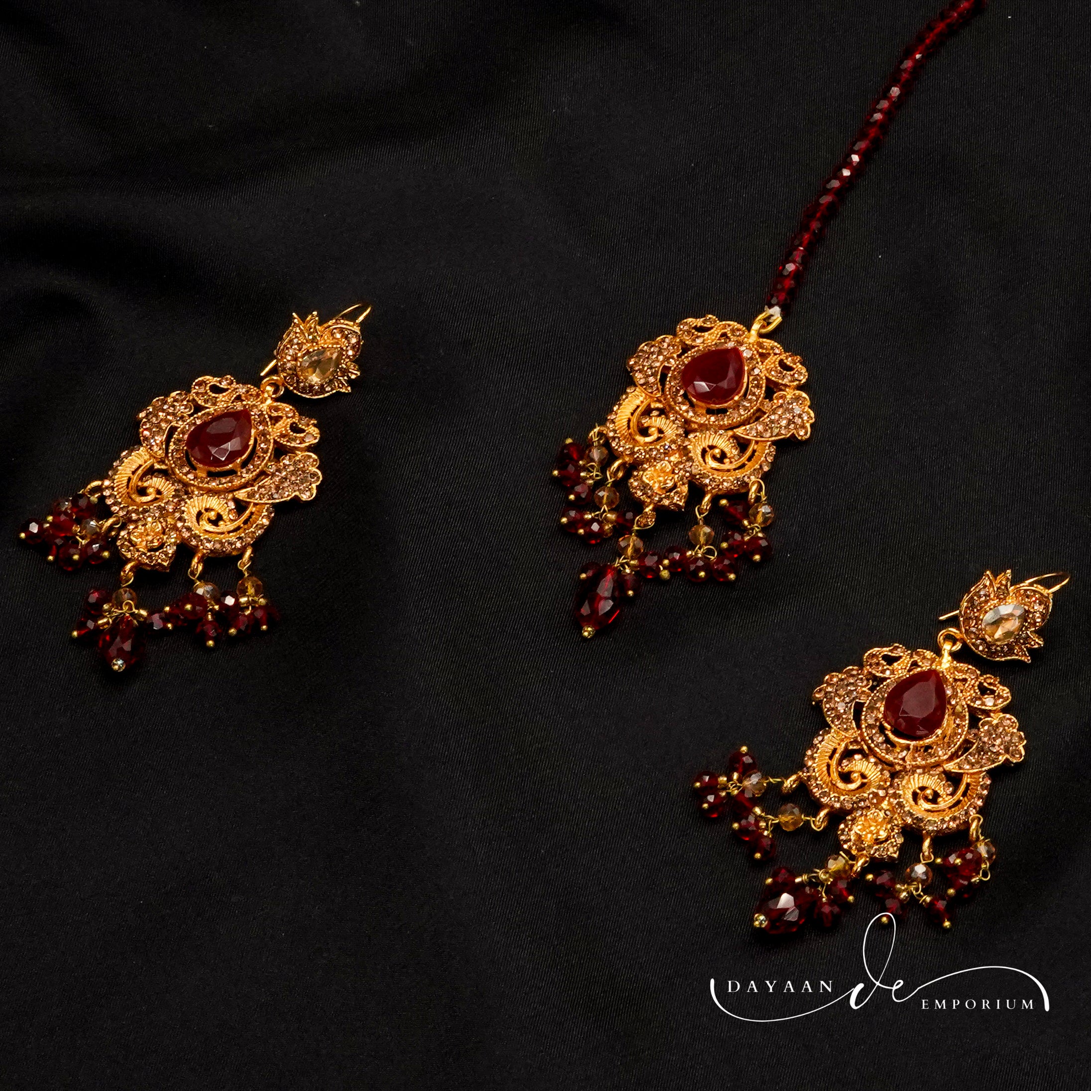 Complete Bridal Necklace Set JS-56