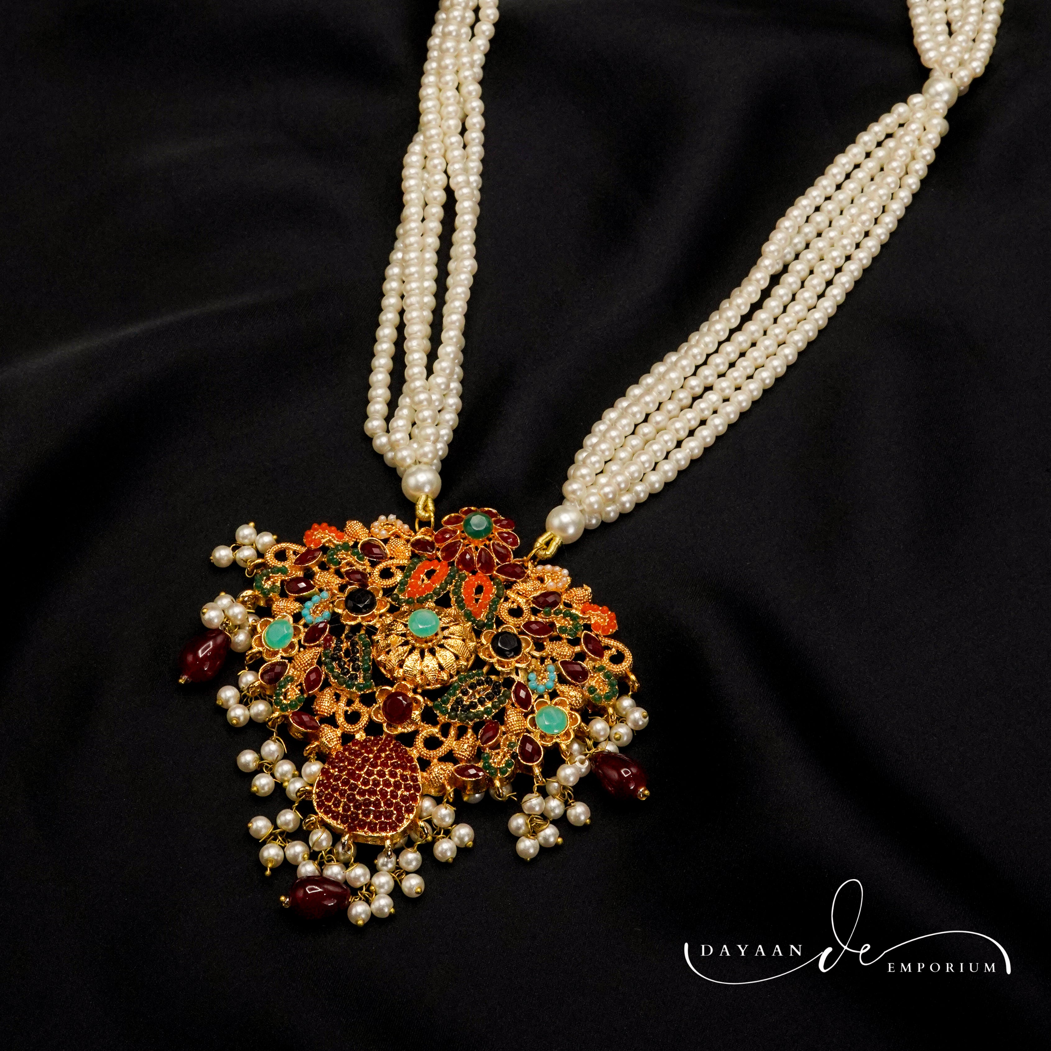 Complete Bridal Necklace Set JS-55