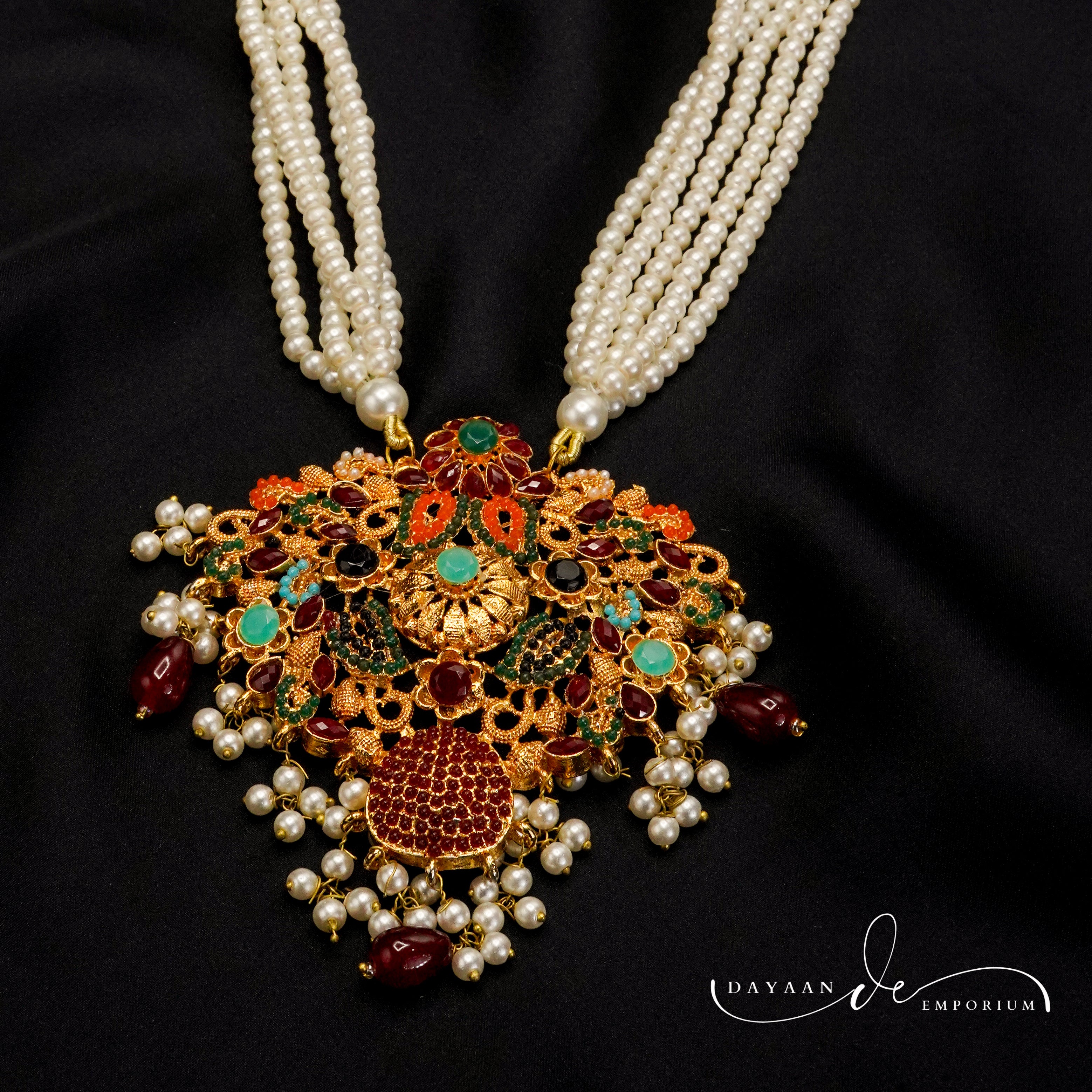 Complete Bridal Necklace Set JS-55