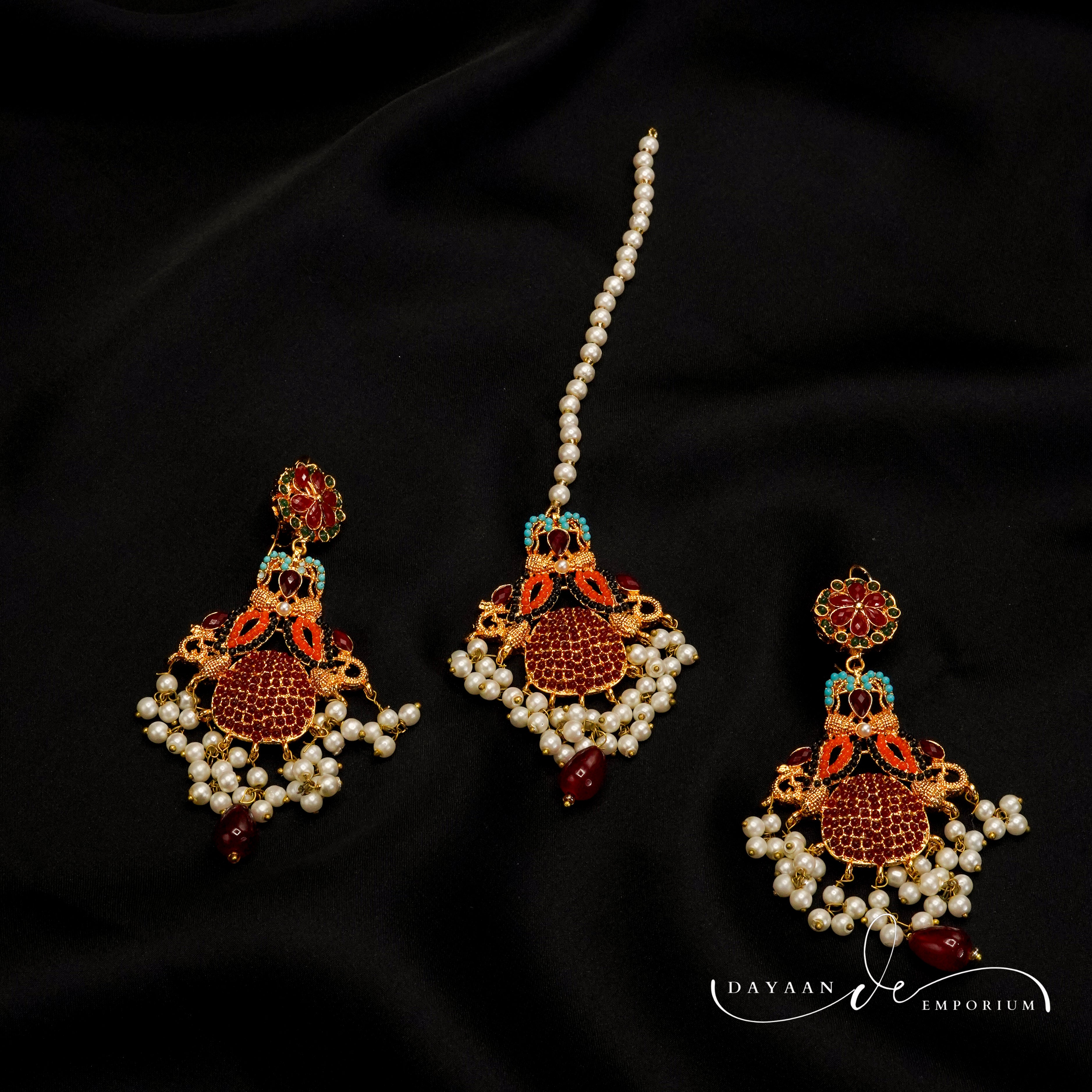 Complete Bridal Necklace Set JS-55