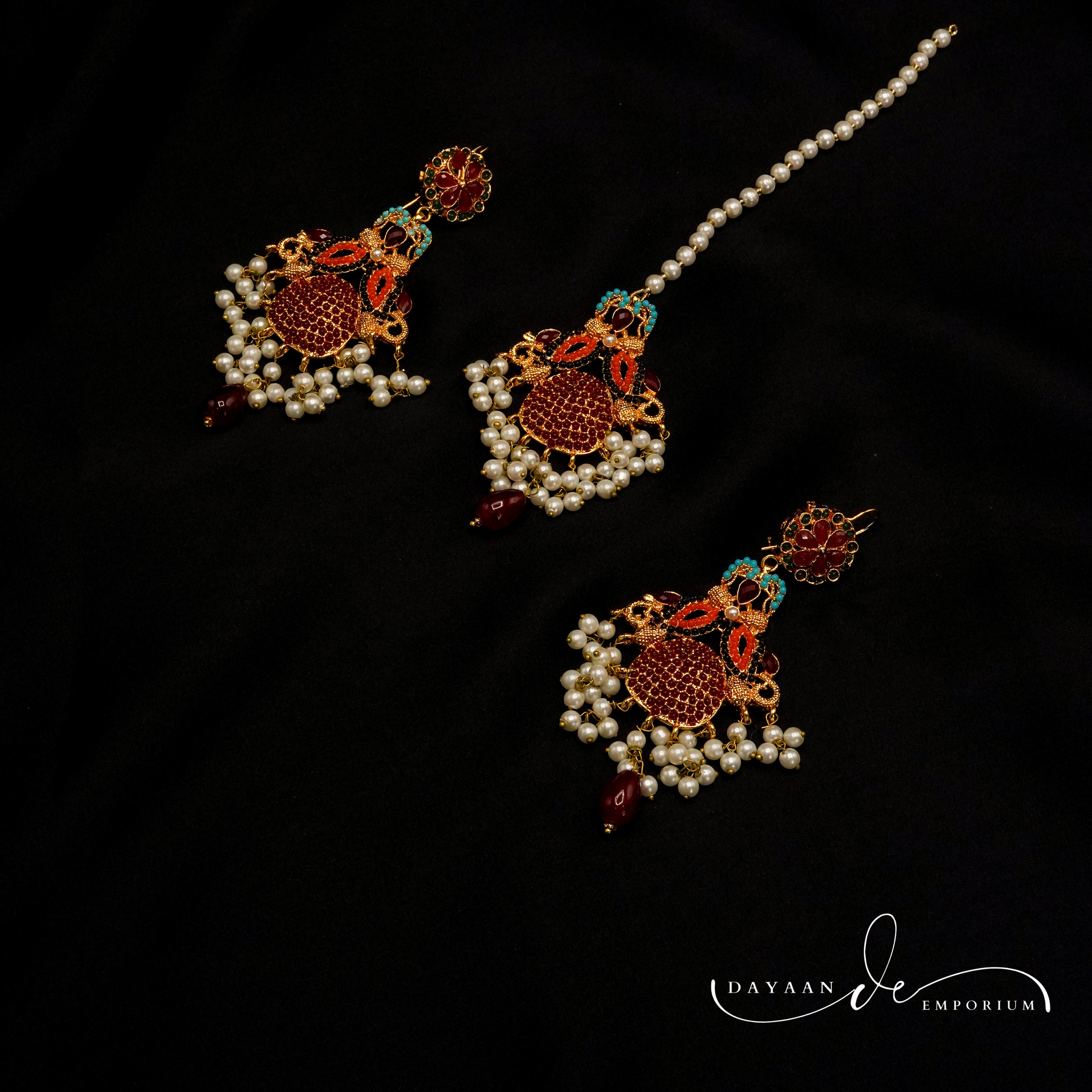 Complete Bridal Necklace Set JS-55
