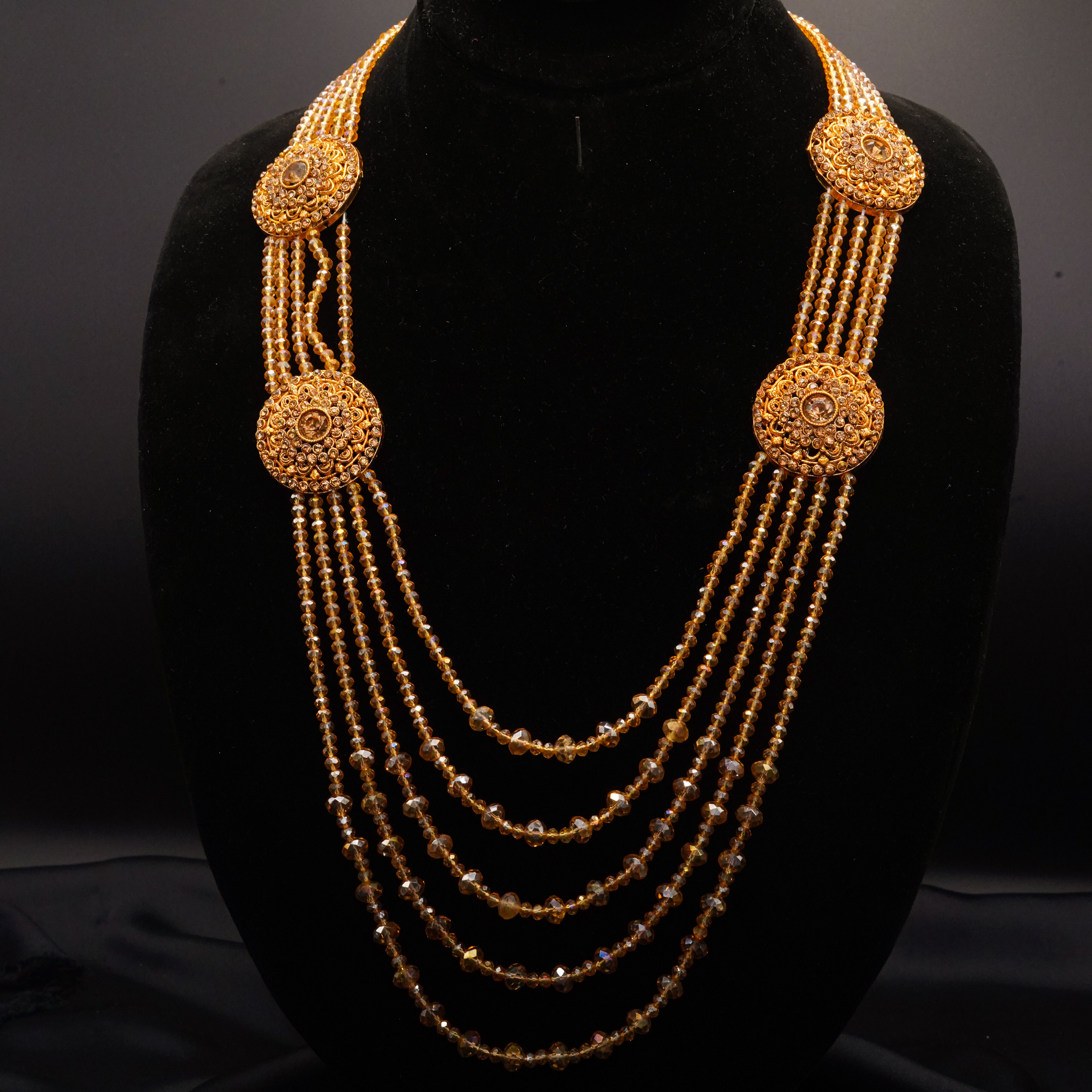 Mala Necklace Set 5 Layers JS-07