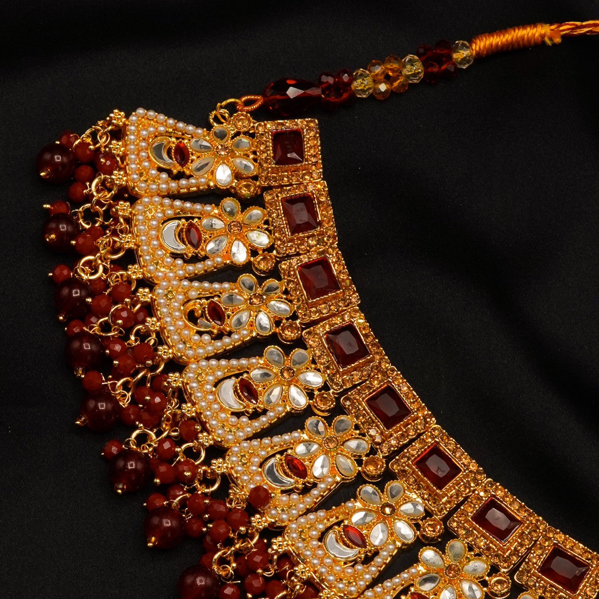 Choker Bridal Necklace Set JS-13