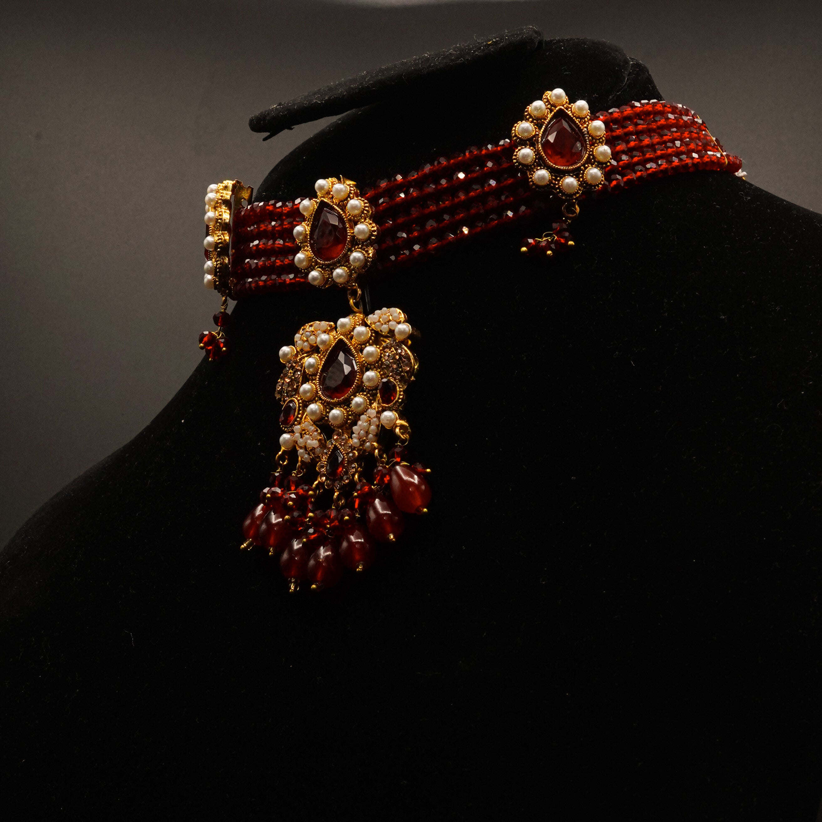 Complete Bridal Necklace Set JS-17