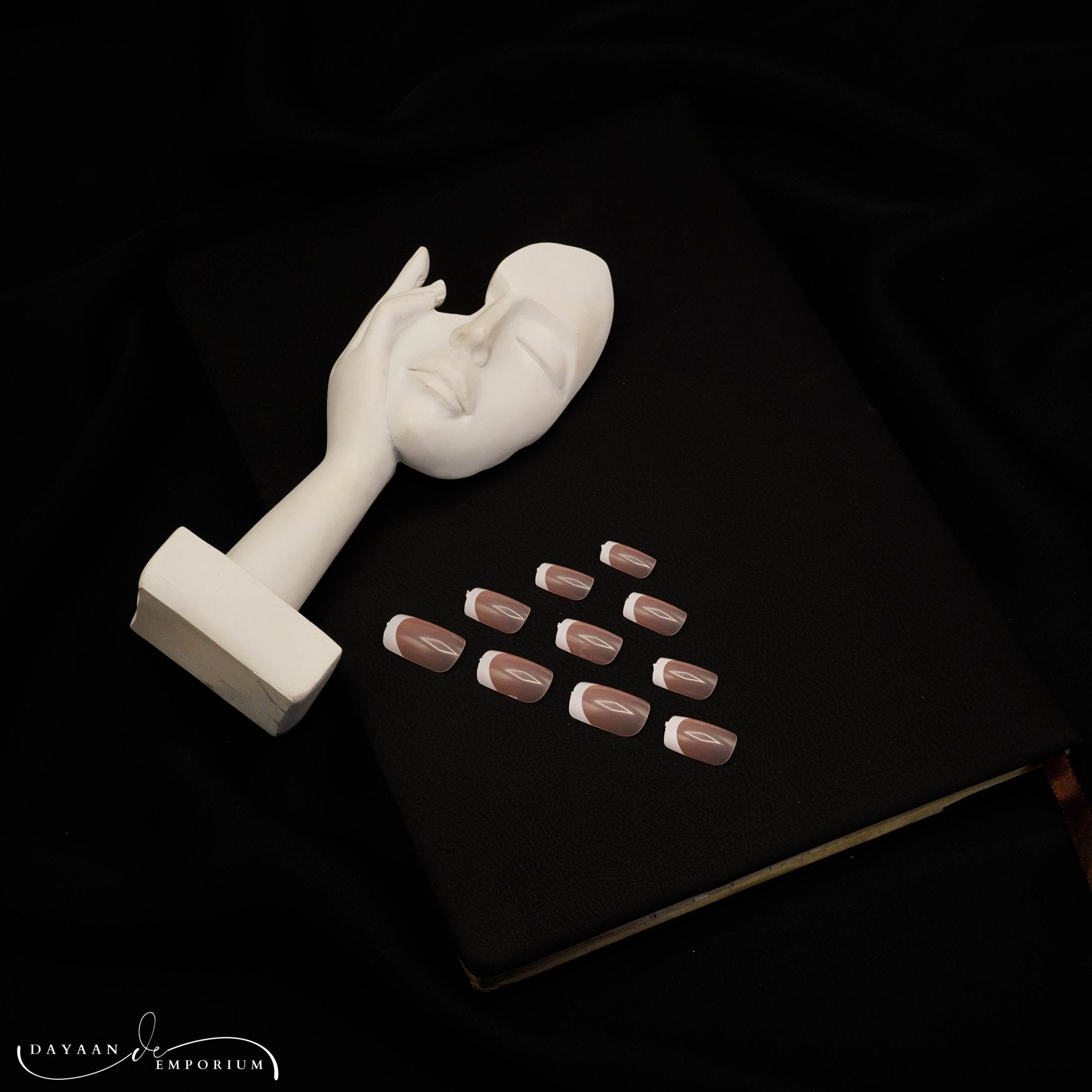 French Fashion Nails 12 Pc Pack D - 5 - Dayaan Emporium