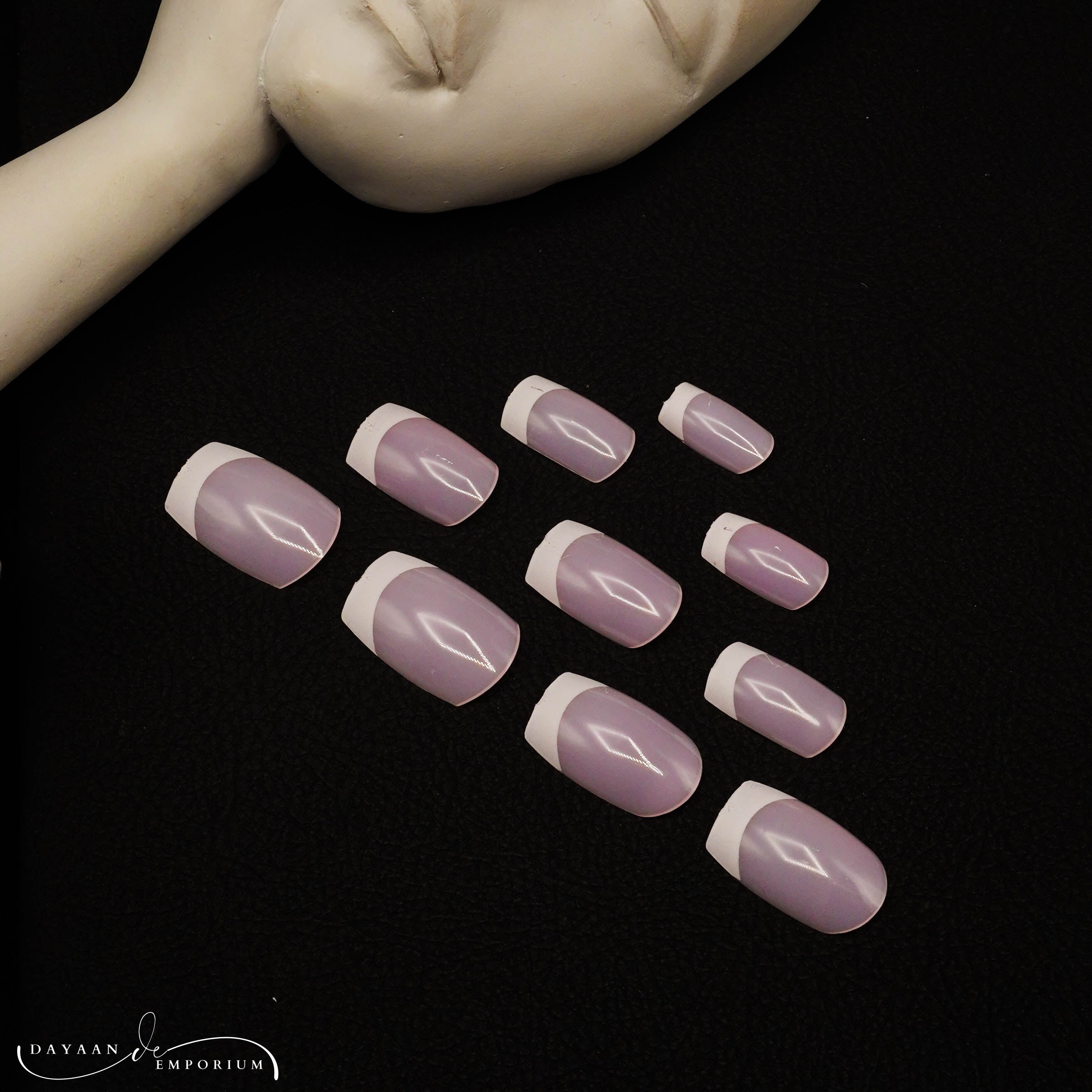 Hucai Fashion Nails 12 Pc Pack D - 4 - Dayaan Emporium