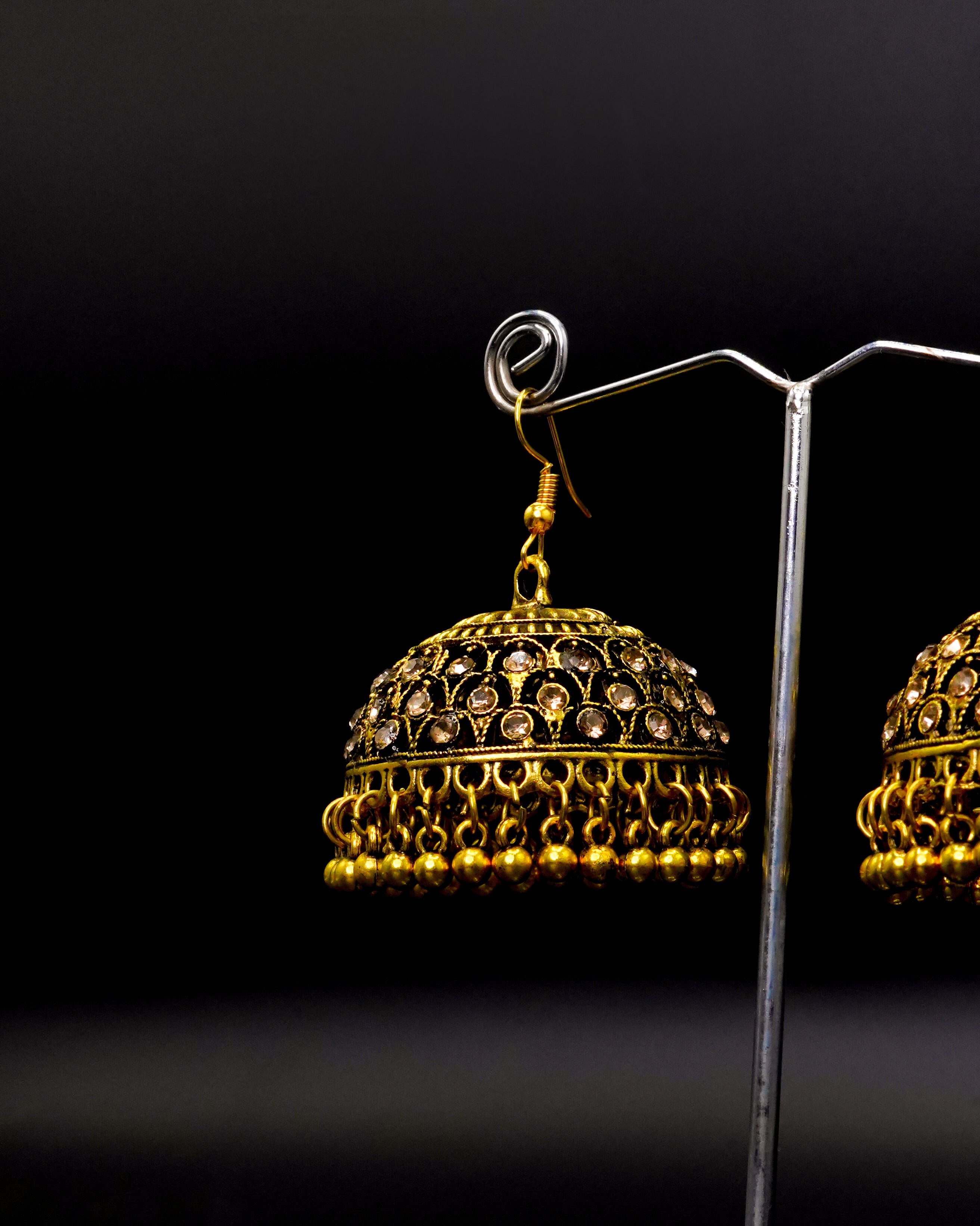 Egyptian Taseel Bird Cage Earrrings E-21
