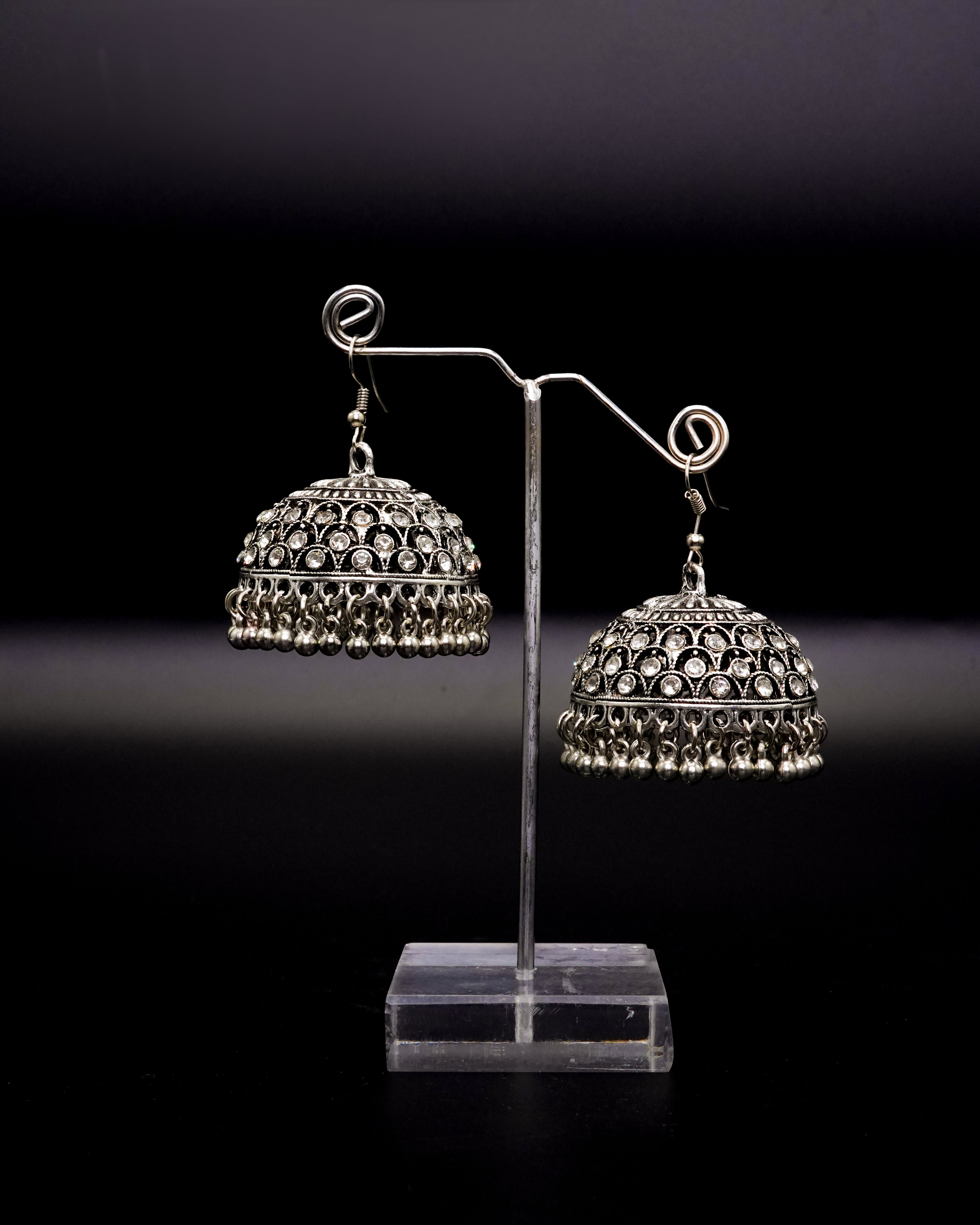 Egyptian Taseel Bird Cage Earrrings E-21