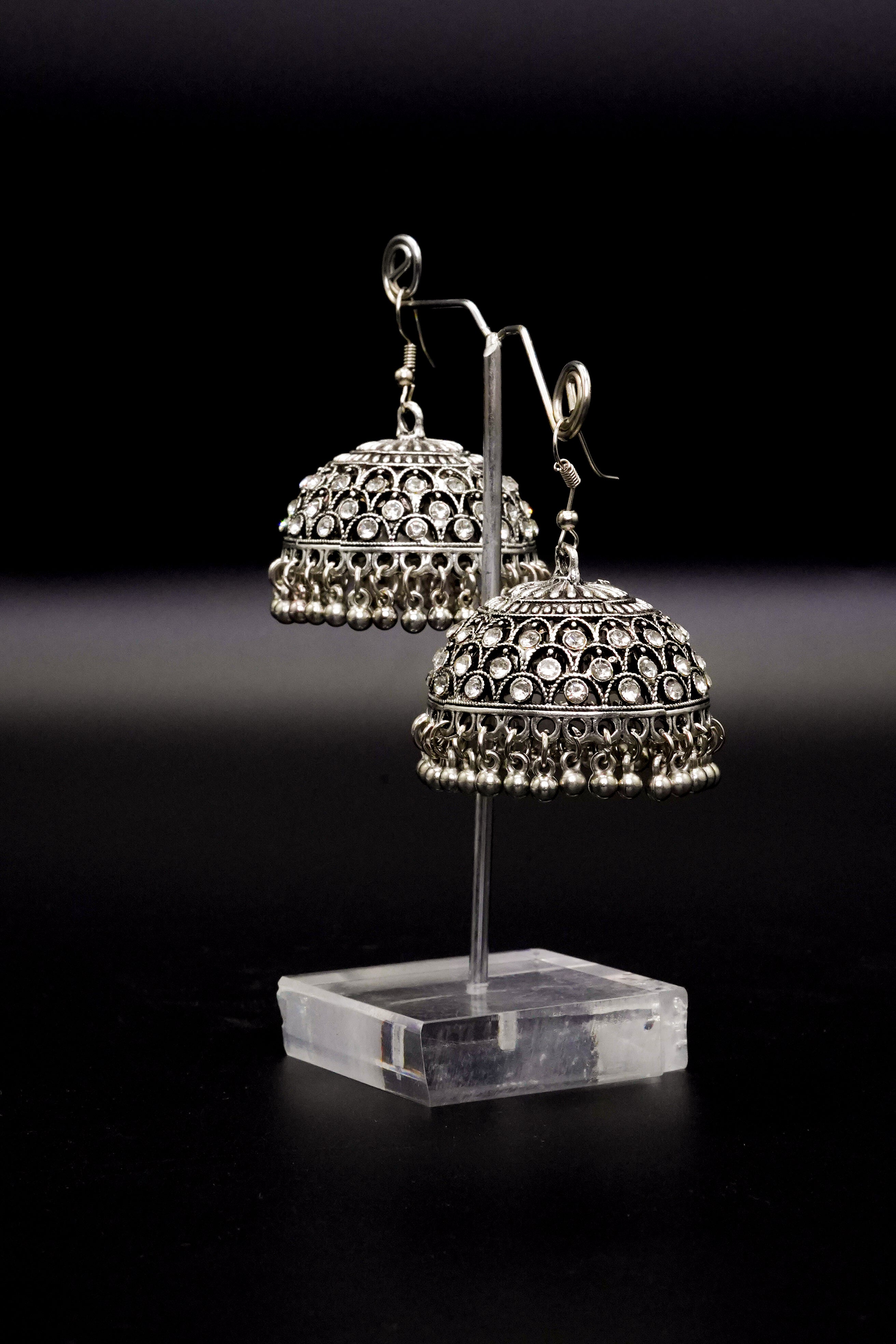 Egyptian Taseel Bird Cage Earrrings E-21