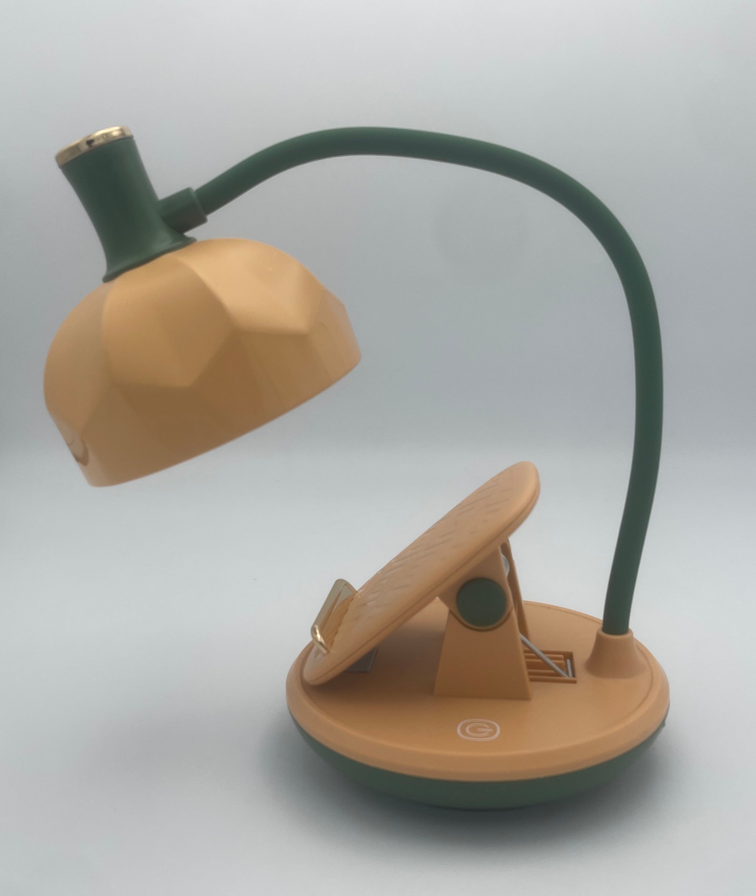 Flexible Desk Lamp LED Touch Smart 3 Modes Paper and Mobile Holder Rechargable PD 304