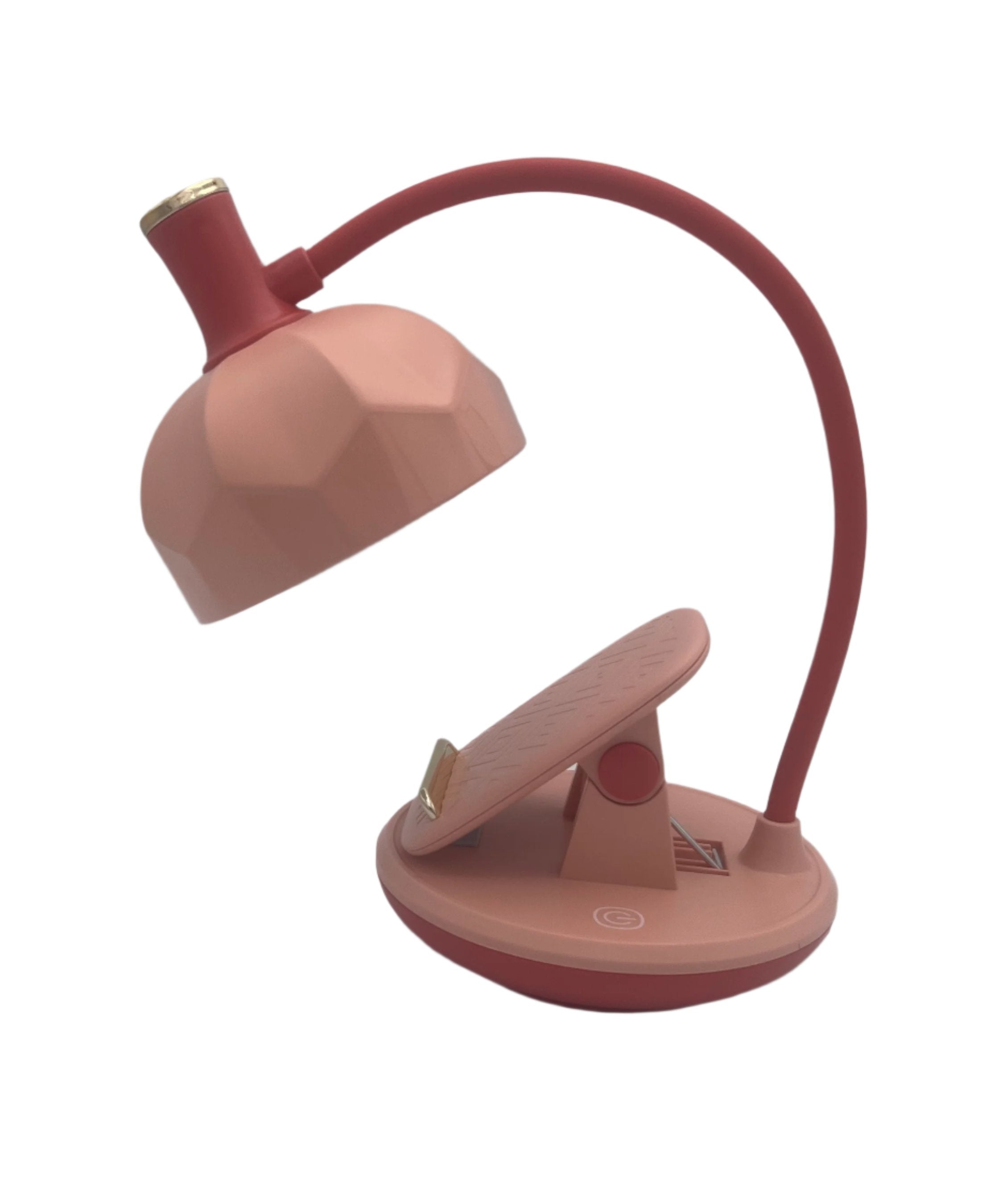 Flexible Desk Lamp LED Touch Smart 3 Modes Paper and Mobile Holder Rechargable PD 304