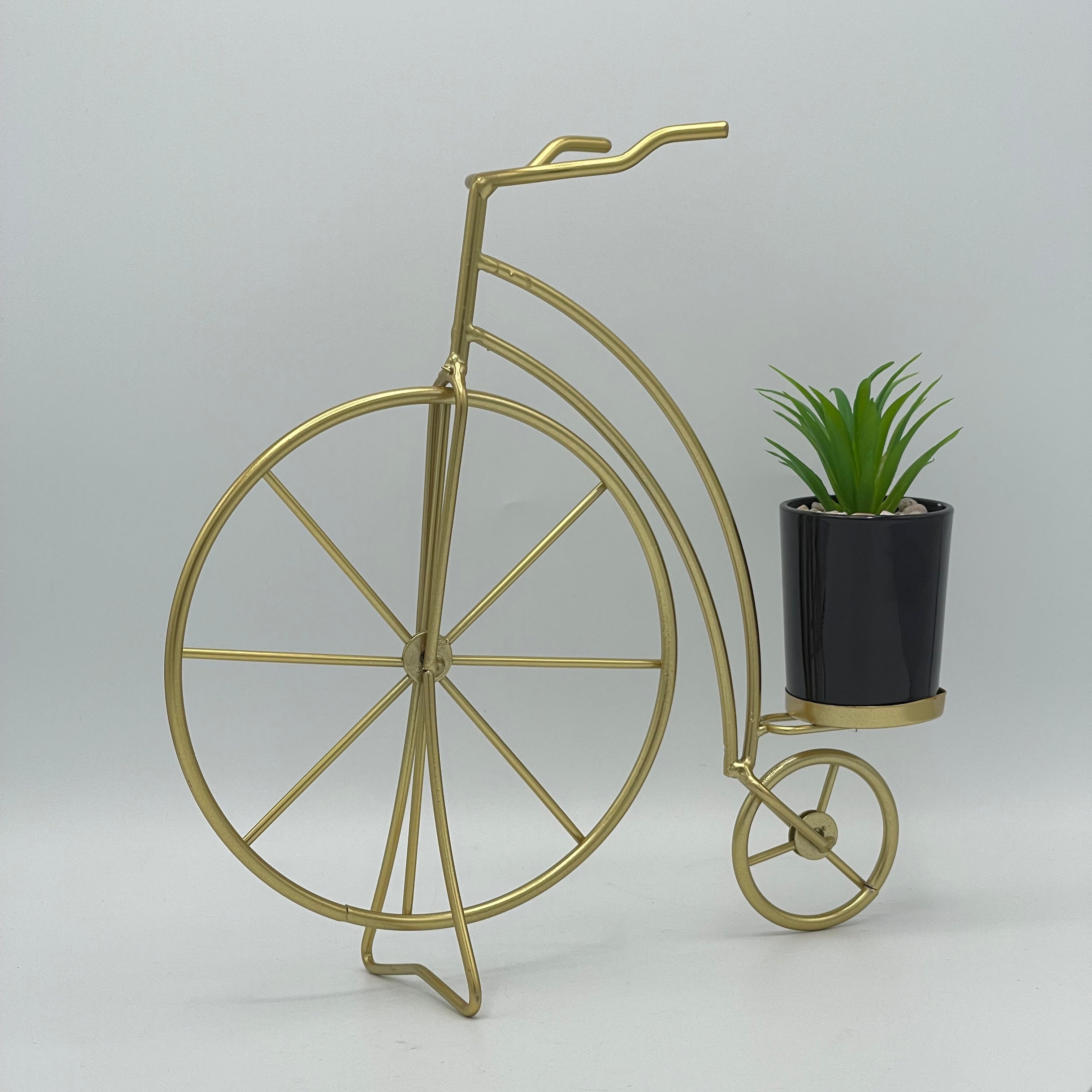 Home Decor Metal Alloy Cycle Style Centerpiece Large RK 11  Size (10x3)