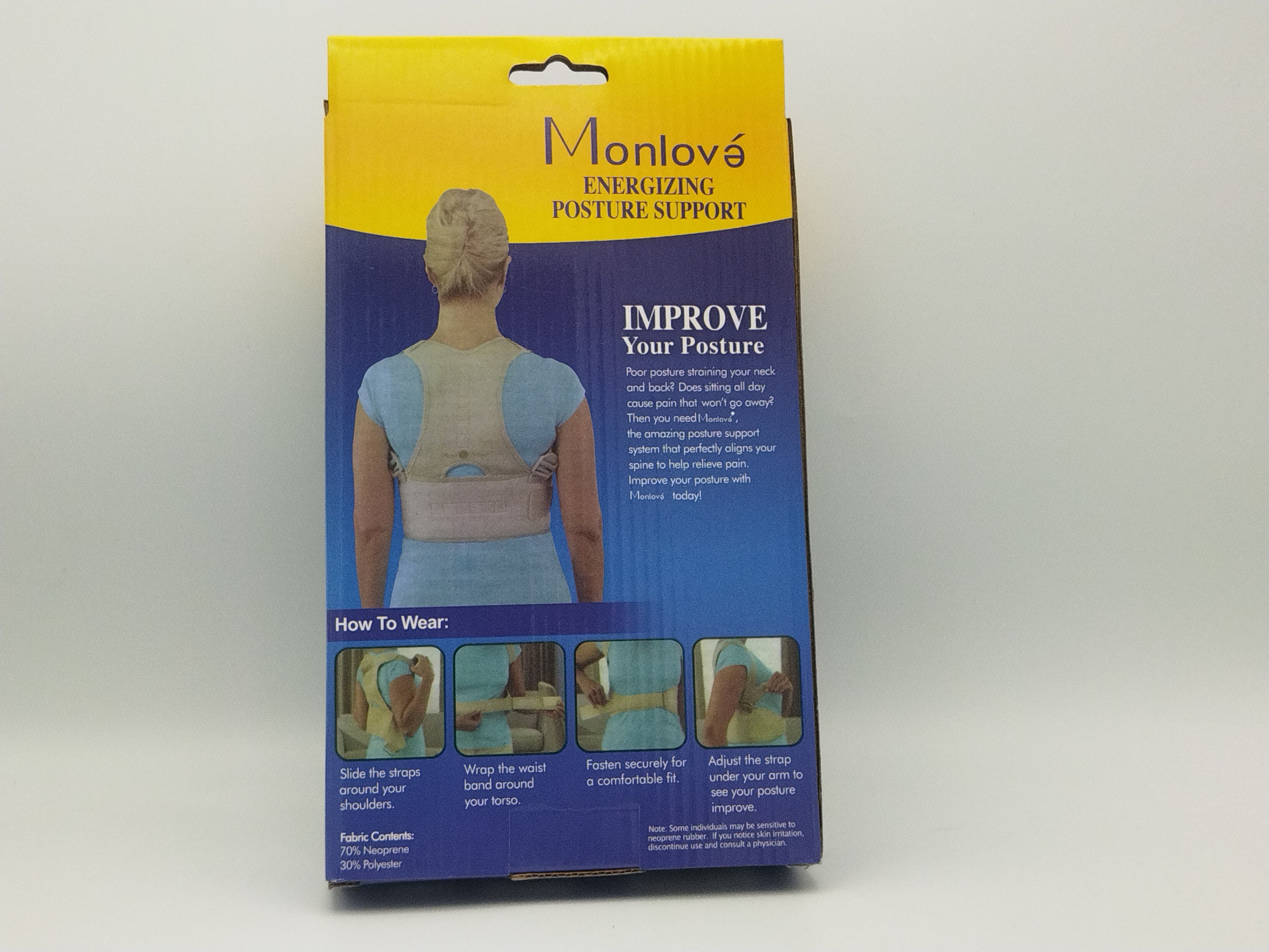 Monlove Energizing Posture Support MA-825