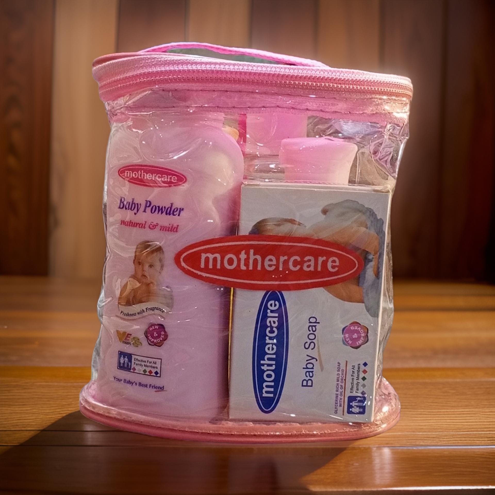 5 in 1 Mother Care Baby Skin and Hair Care Bathing Gift Set BG-2