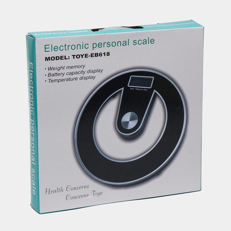 Digital Electronic Personal Glass Scale Model 5X-2021 A Max 180 kg