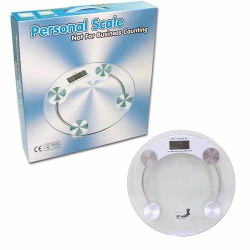 Digital Personal Glass Scale Max 180 kg