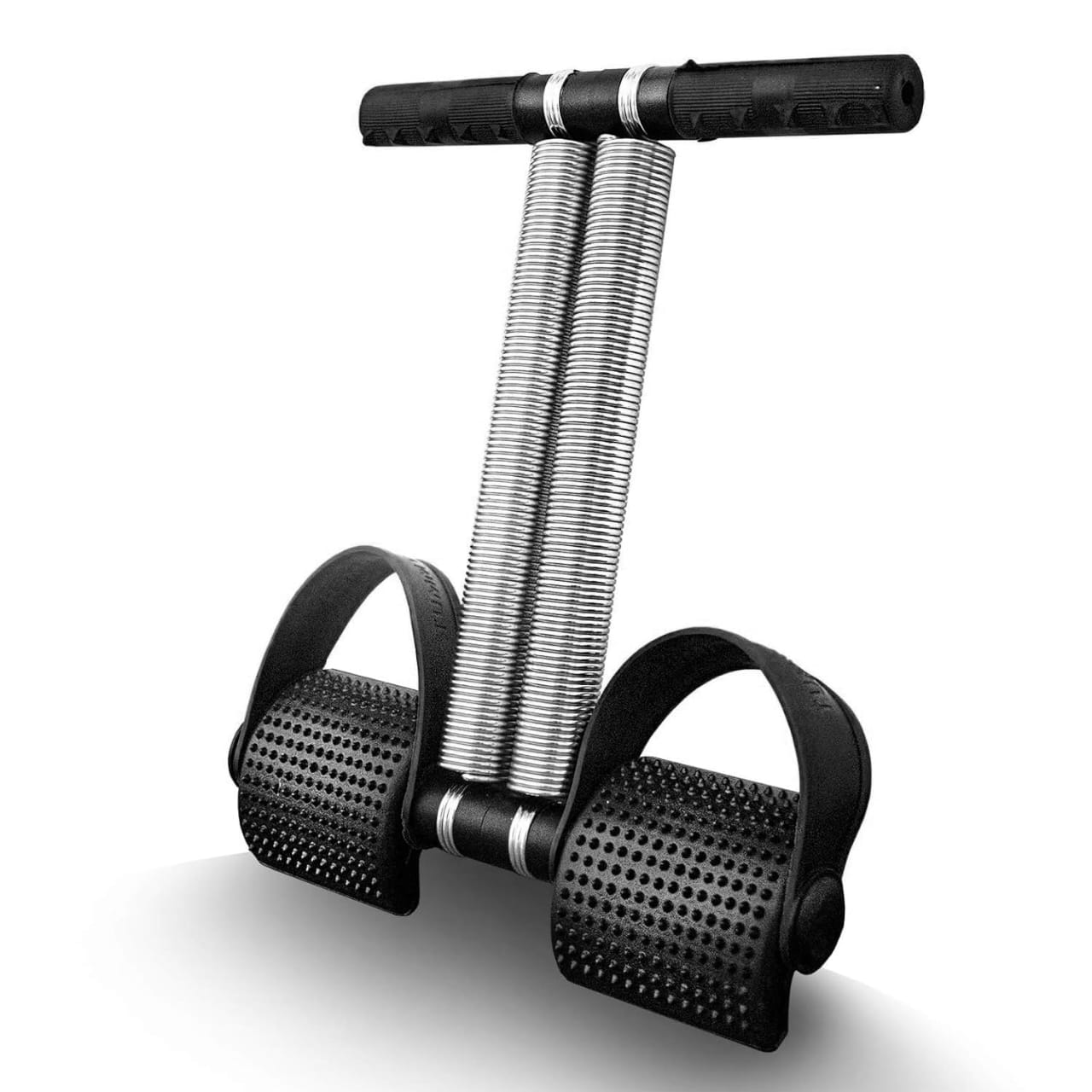 Tummy Trimmer Sports Equipment Elastic Sit Up Pull Rope Spring Tension Foot Pedal