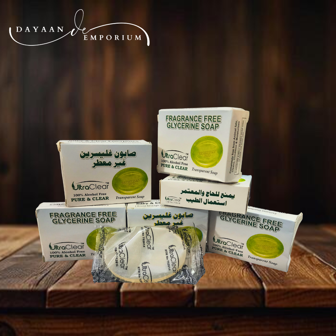 UltraClear Fragrance Free Soap Transparent
