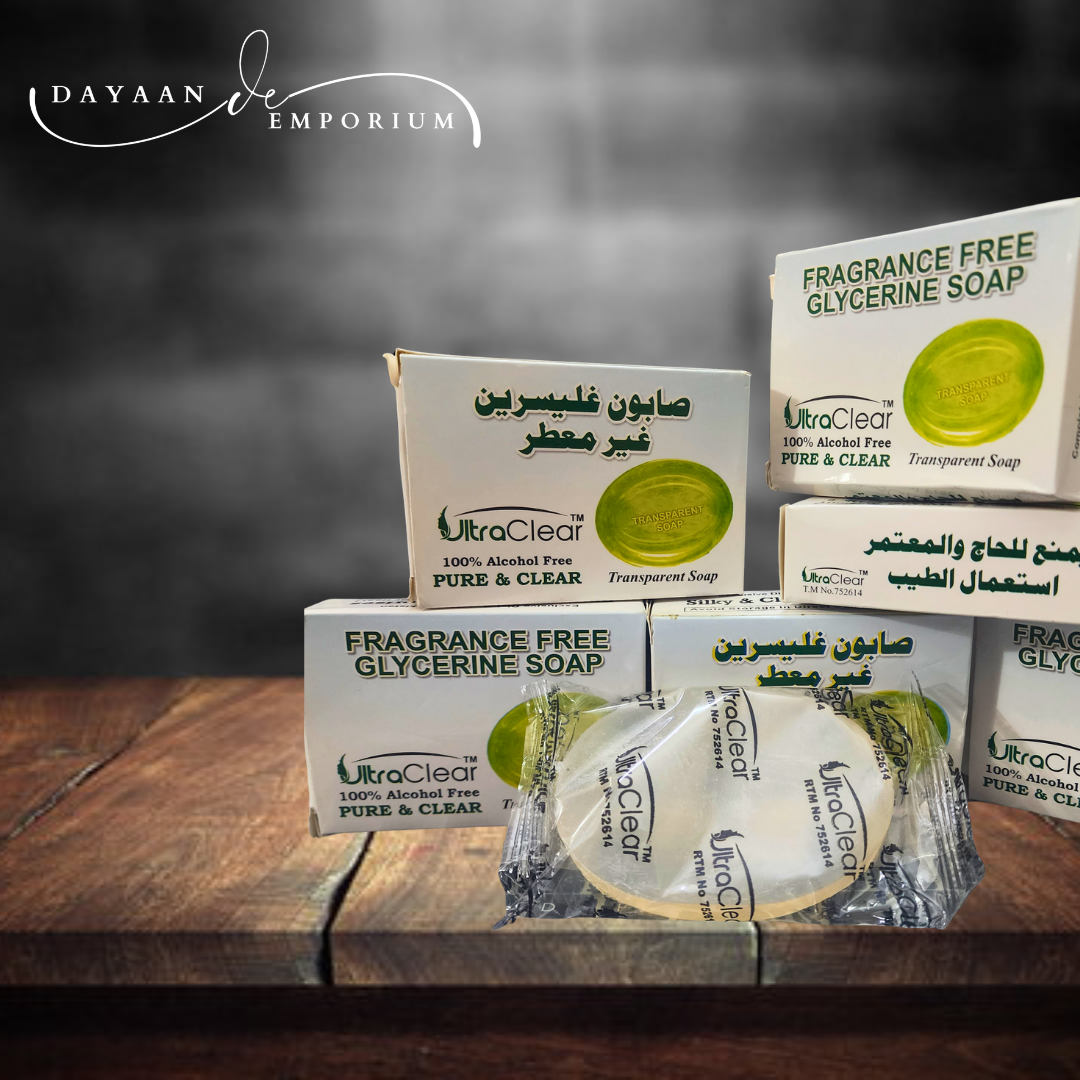 UltraClear Fragrance Free Soap Transparent